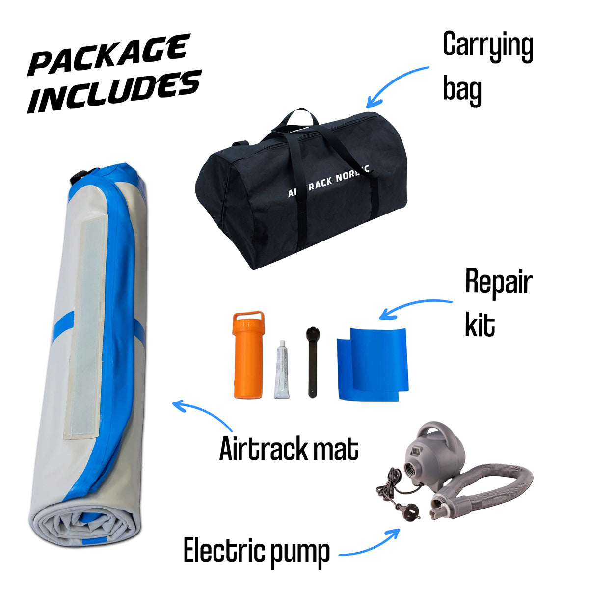 
              AirTrack Nordic Deluxe, 3-10m